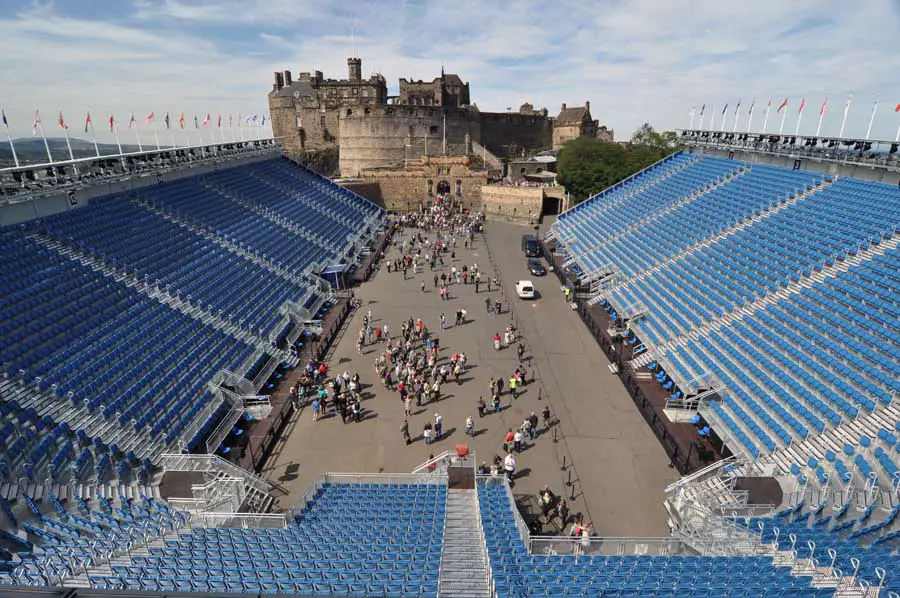 Edinburgh Castle Esplanade Seating Chart