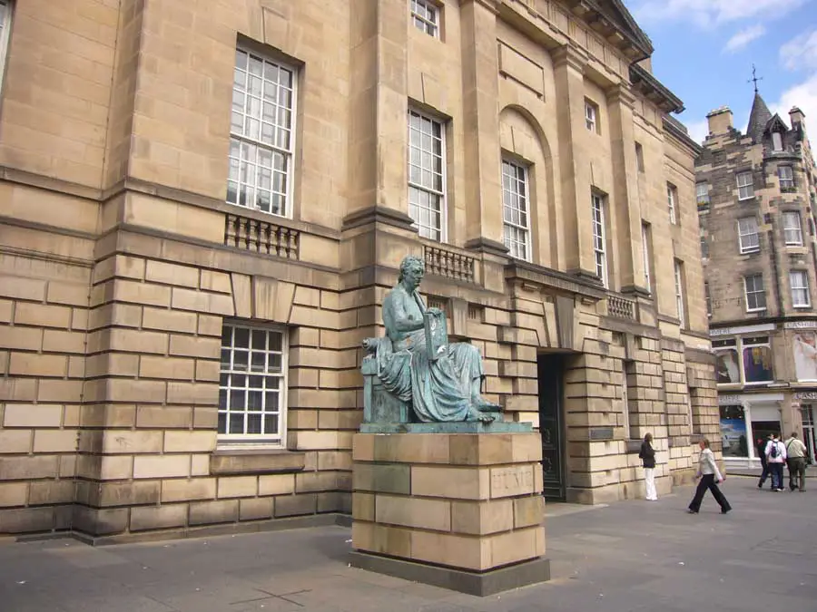 Mile building. High Court of Justiciaries in Edinburgh Scotland photo.