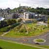 Scottish Parliament next to Arthurs Seat Edinburgh