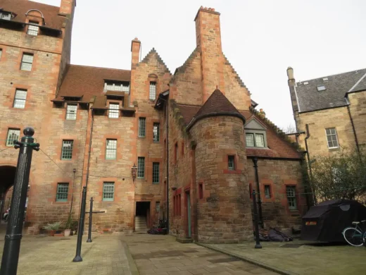Well Court Dean Village building, Edinburgh