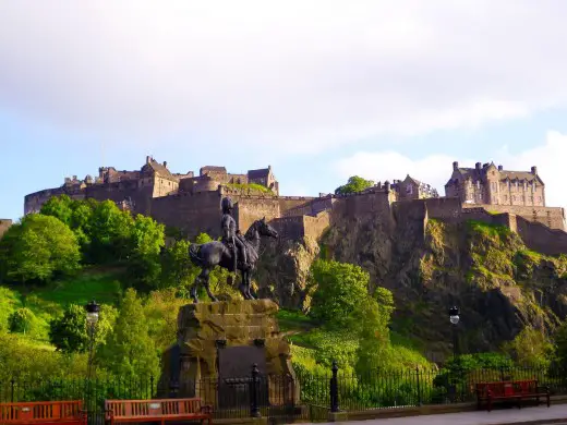 Places to visit in Edinburgh Castle Scotland