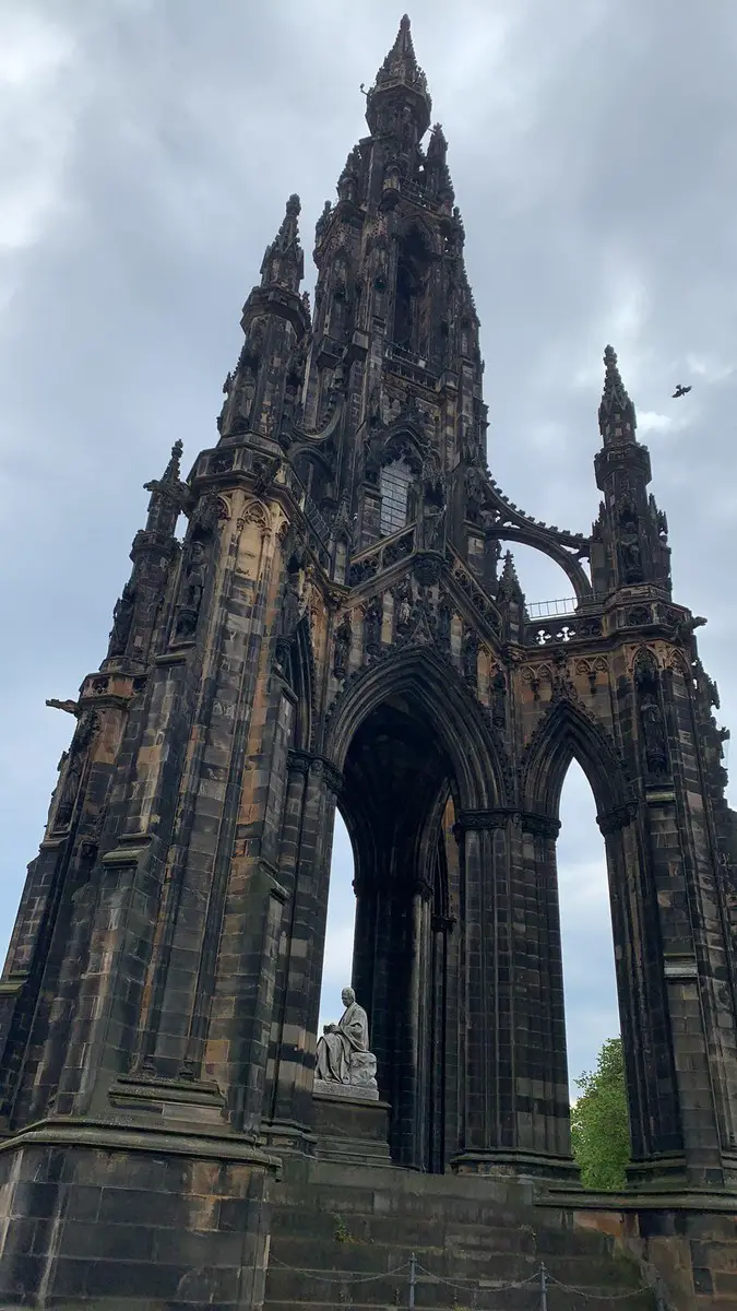 Scott Monument Edinburgh memorial 2021