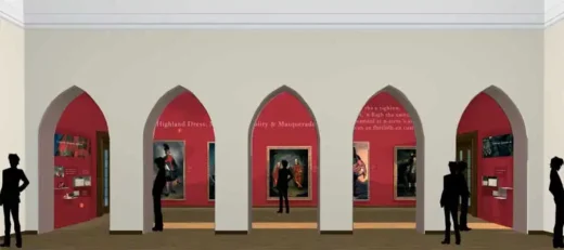 Scottish National Portrait Gallery Edinburgh interior design