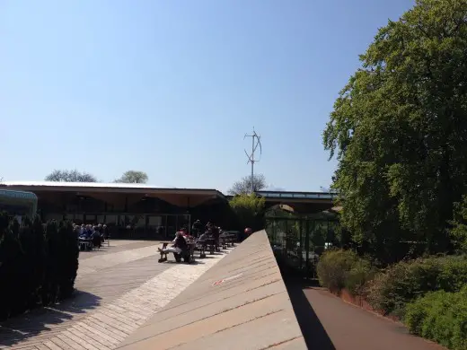 Royal Botanic Gardens Edinburgh visitor centre building