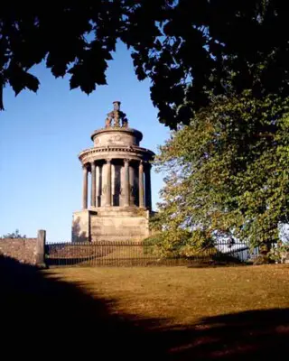 Burns Monument Edinburgh Calton Hill