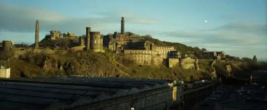 Calton Hill Edinburgh buildings + monuments