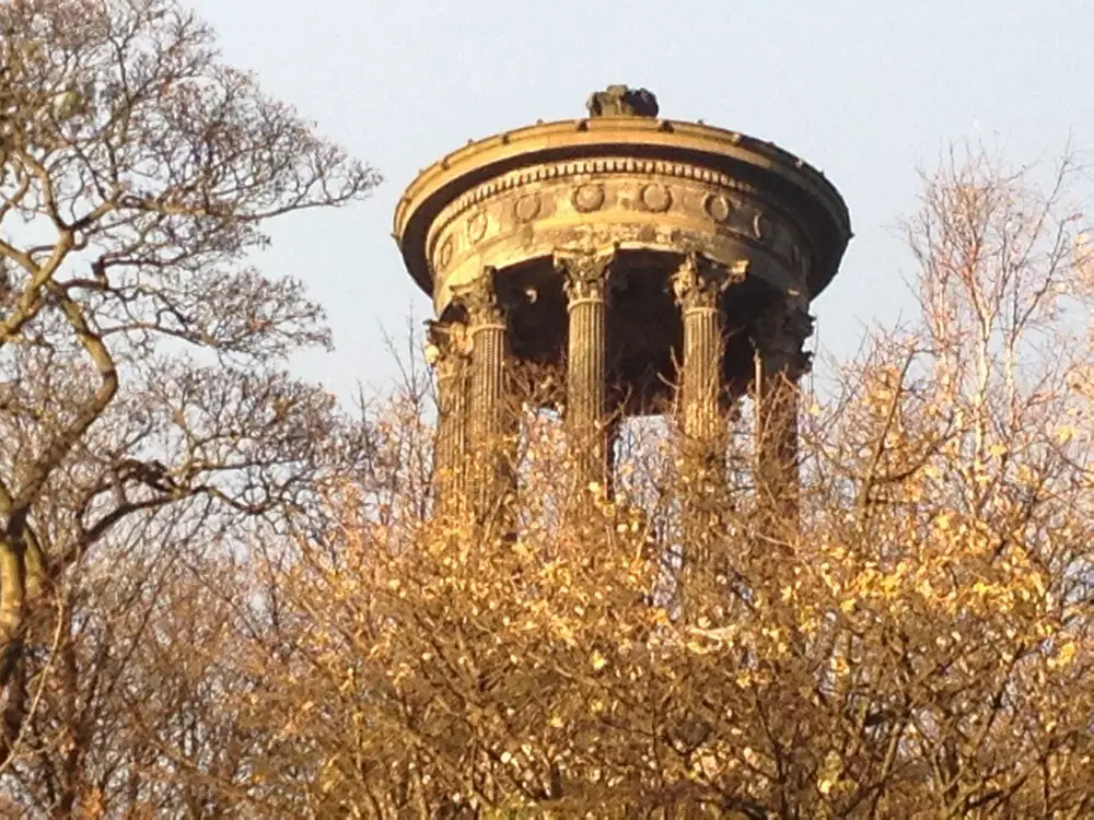 Dugald Stewart Monument on Calton Hill