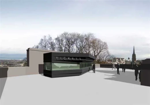 Edinburgh Castle Ticket Office design