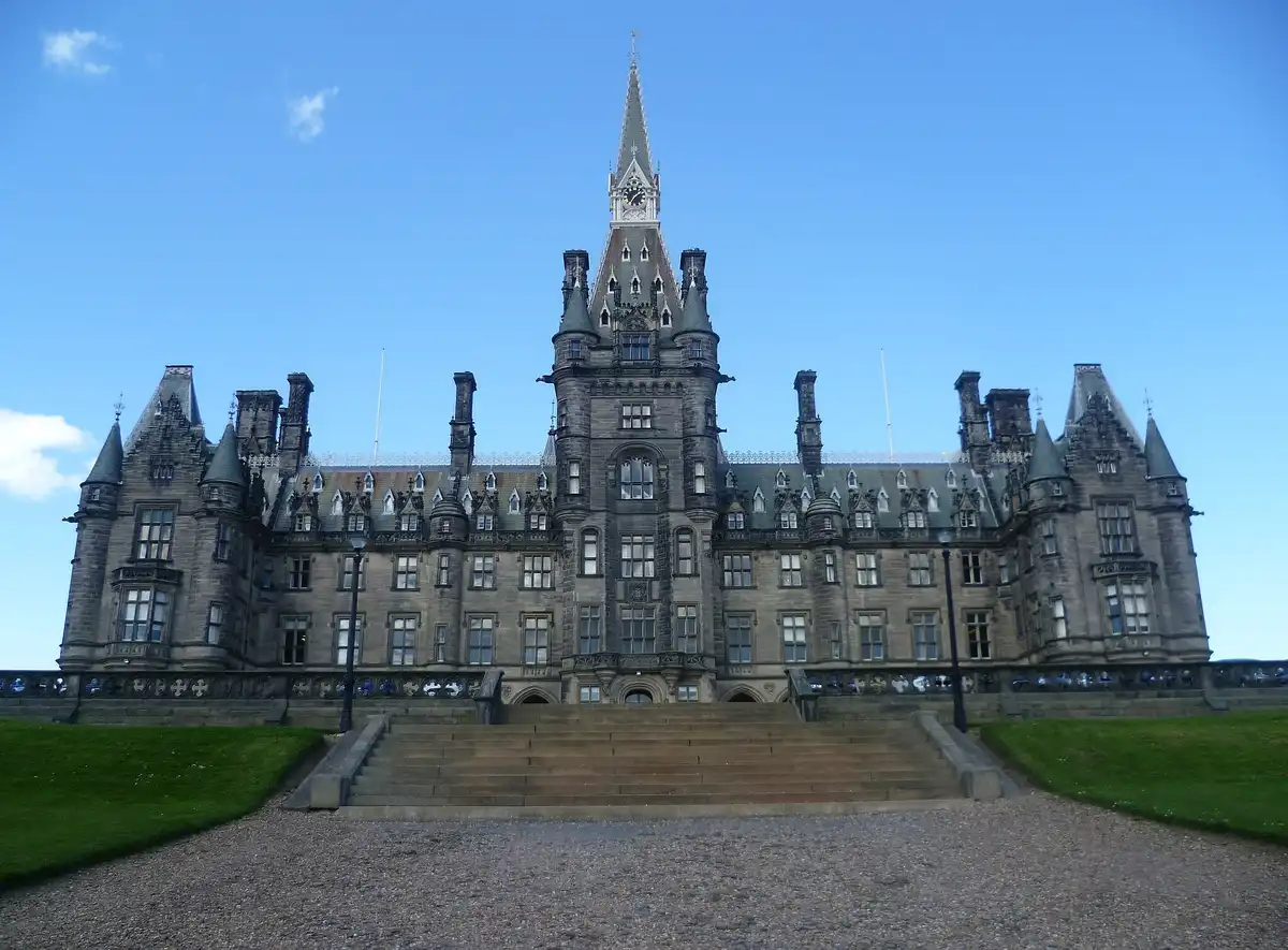 Fettes College building, Edinburgh school
