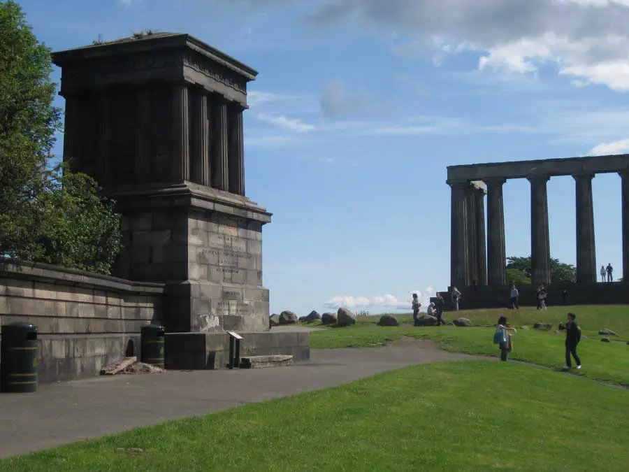 National Monument Calton Hill Edinburgh