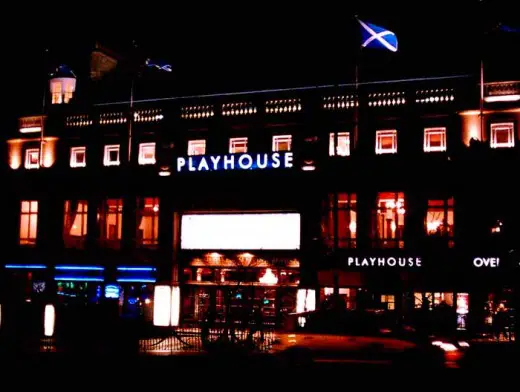 Playhouse Theatre Edinburgh lighting