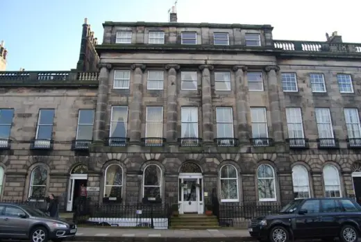 Royal Terrace Hotel Edinburgh building facade