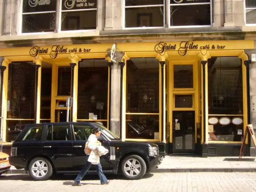 St Giles Cafe Bar Edinburgh Old Town Restaurant