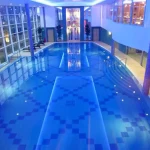 Stobo Castle swimming pool