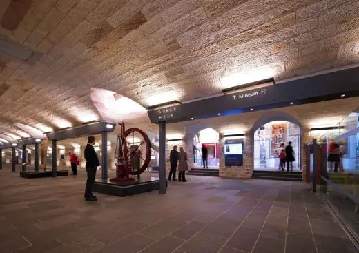 National Museum of Scotland Edinburgh basement entry