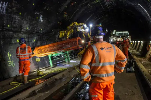Haymarket Tunnels Strengthening Revealed