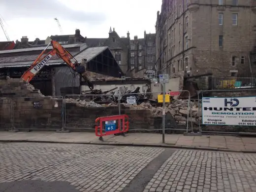 Market Street Building Demolition