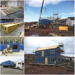 prefabricated SIP construction - Edinburgh Building News 2014