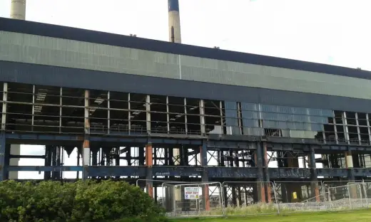 Cockenzie Power Station demolition