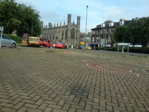 Edinburgh roundabout