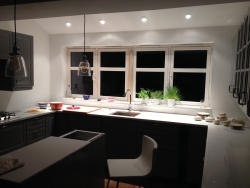 Haddington kitchen extension lighting