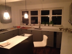 Haddington kitchen extension lighting