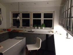 Haddington kitchen extension lighting