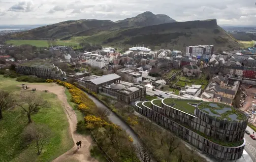 New Hotel on Calton Hill Edinburgh