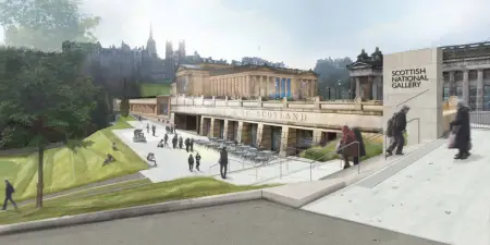 Scottish National Gallery by Hoskins Architects