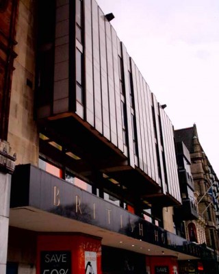 British Homes Stores Edinburgh, Bhs Princes Street Store