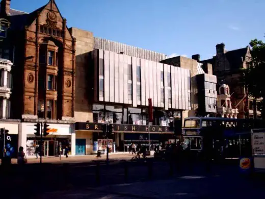 BHS Princes Street Edinburgh Building