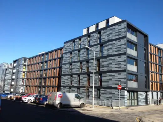 Fountainbridge residential building Edinburgh