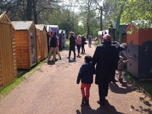 The Ideal Hut Show in Edinburgh designs