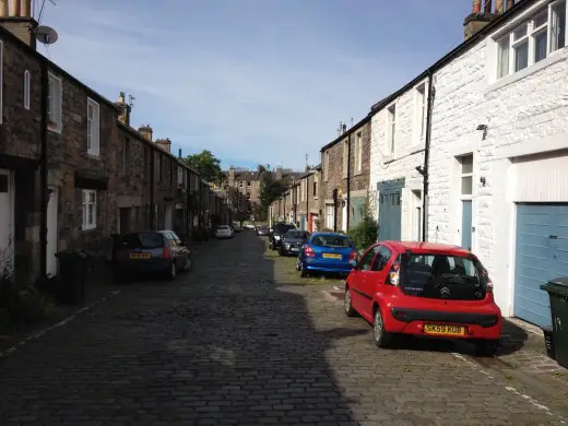 Dean Park Mews houses