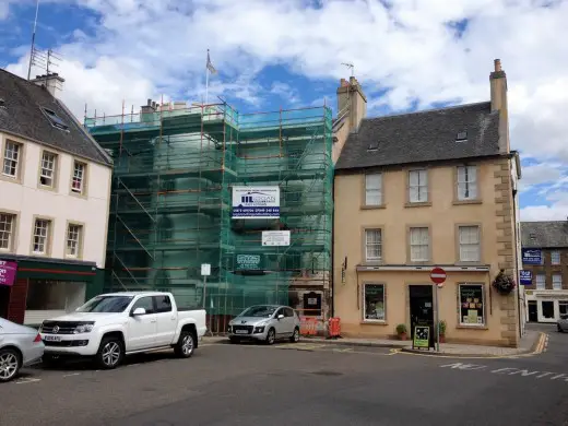 George Hotel in Haddington building renewal