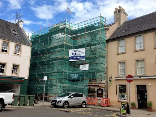 George Hotel in Haddington building refurbishment