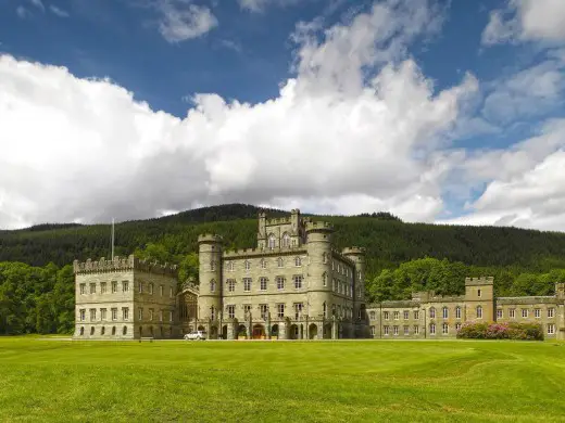 Taymouth Castle in Scotland