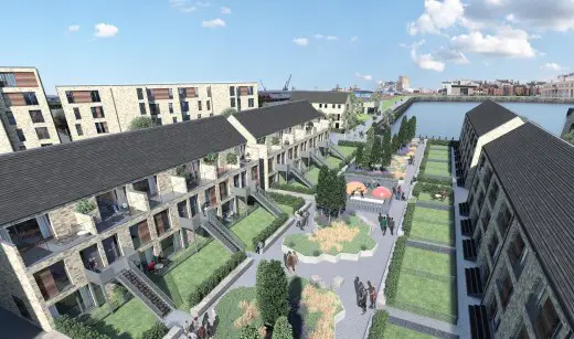 Waterfront Plaza in Leith homes