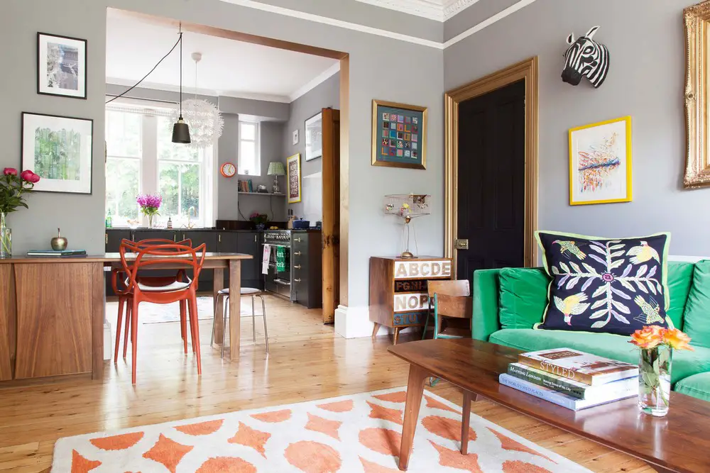 Edinburgh Victorian Terrace Home Restoration living room | www.edinburgharchitecture.co.uk