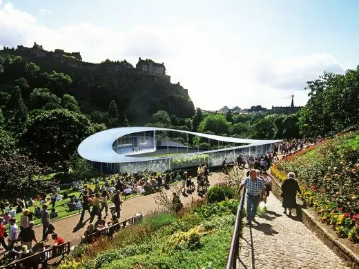 Ross Pavilion Edinburgh design by BIG Architects