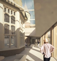 University of Edinburgh Student Centre Building interior design