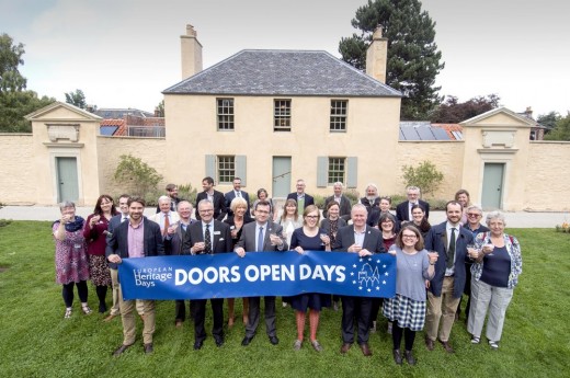 Doors Open Days 2017 launch at the Botanic Cottage Edinburgh