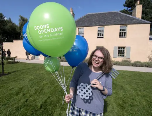 Doors Open Days 2017 launch at the Botanic Cottage in Edinburgh