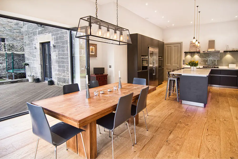 Edinburgh Georgian Villa Kitchen Interior