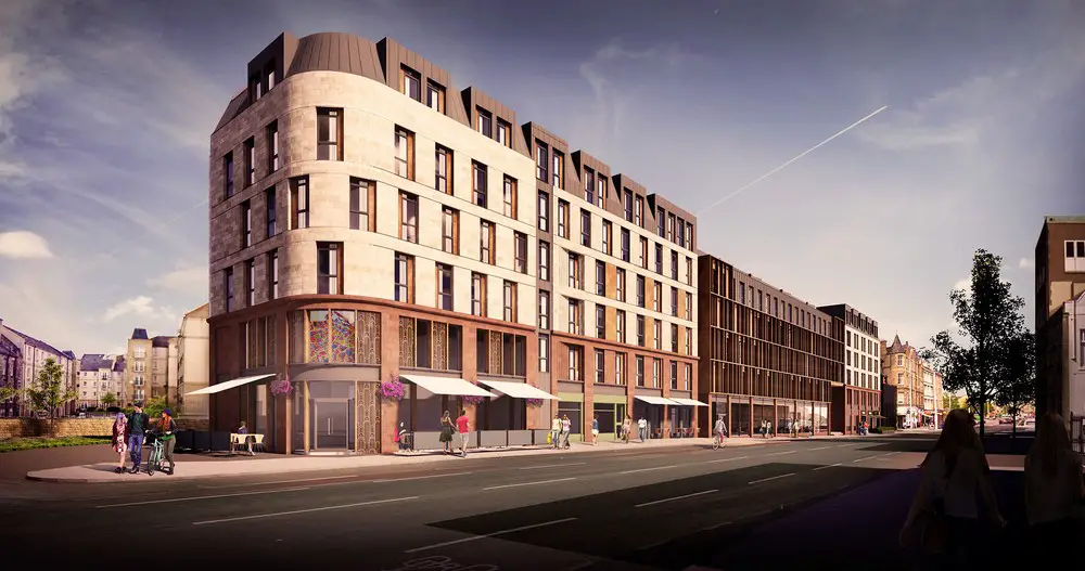 Stead’s Place Leith Walk development