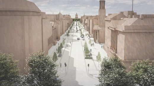 George Street Edinburgh vision design by LDA