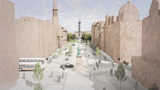 George Street Edinburgh vision design by LDA