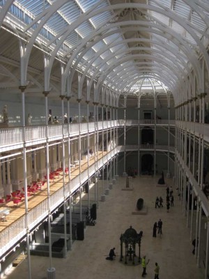 Museum of Scotland building interior