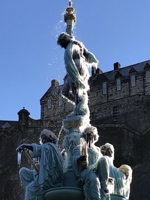 Ross Fountain Restoration, Princes Street Edinburgh