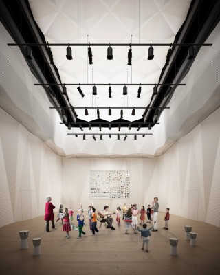 Dunard Centre, New Edinburgh Concert Hall building design